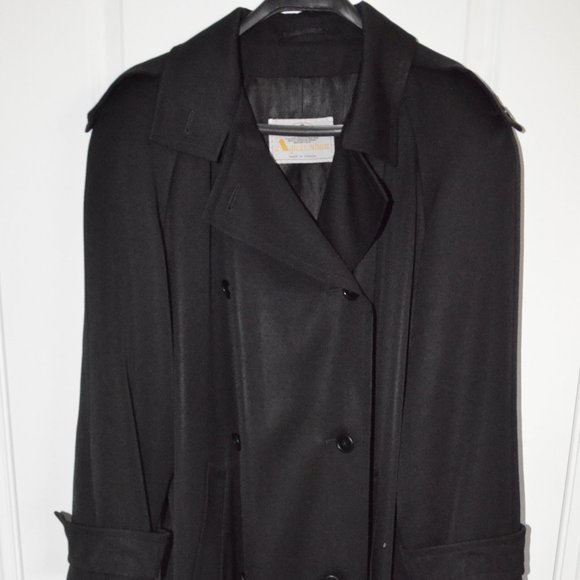 🇬🇧 Aquascutum Vintage 1980s Trench Coat - Picture 1 of 11